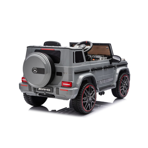 Voiture electrique enfànt Mercedes Mercedes G63 AMG Cabriolet 12V Voiture pour enfant Gris