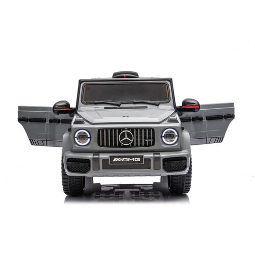 Voiture electrique enfànt Mercedes Mercedes G63 AMG Cabriolet 12V Voiture pour enfant Gris