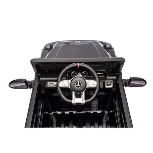 Voiture electrique enfànt Mercedes Mercedes G63 AMG Cabriolet 12V Voiture pour enfant Noir