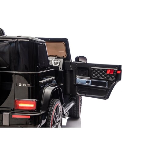 Voiture electrique enfànt Mercedes Mercedes G63 AMG Cabriolet 12V Voiture pour enfant Noir
