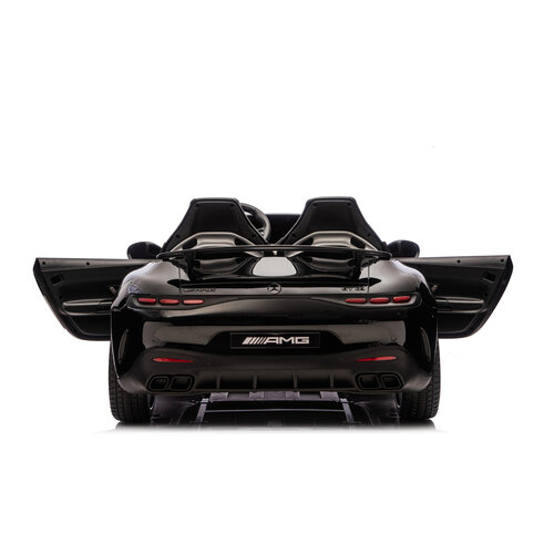 Voiture electrique enfànt Mercedes Mercedes AMG GT63 24V 2 places voiture pour enfant métallisé Noir