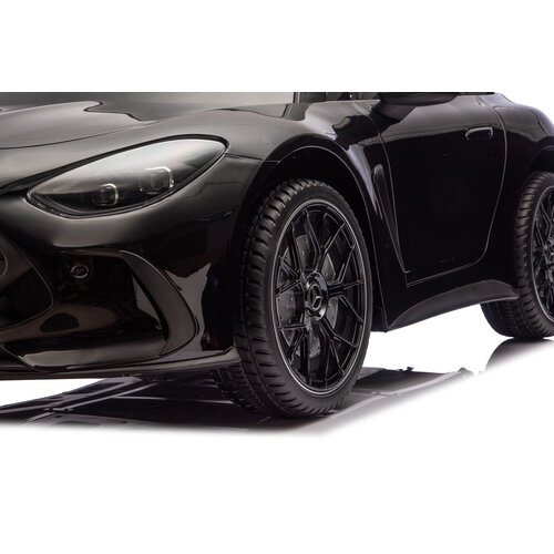 Voiture electrique enfànt Mercedes Mercedes AMG GT63 24V 2 places voiture pour enfant métallisé Noir