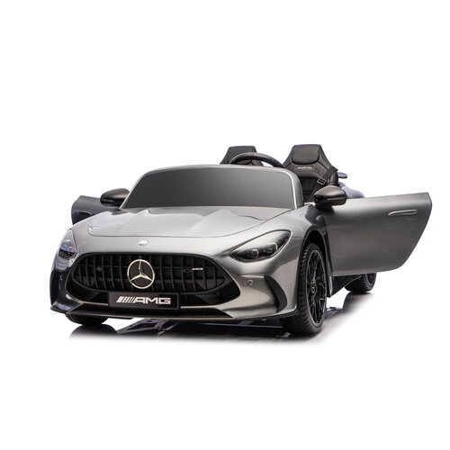Voiture electrique enfànt Mercedes Mercedes AMG GT63 24V 2 places voiture pour enfant métallisé Gris