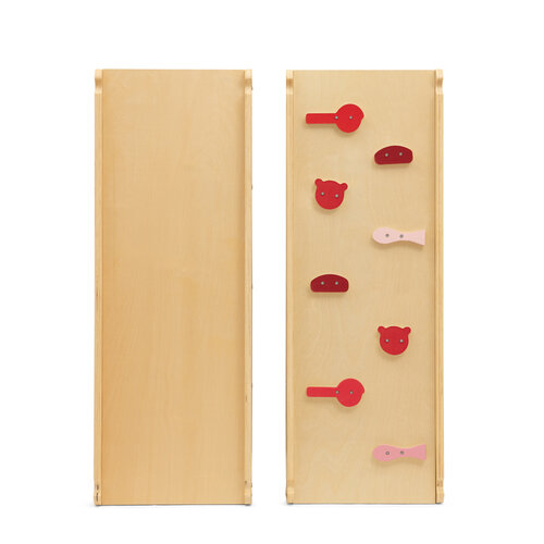 FINOOS FINOOS Structure d’escalade - Triangle d’escalade - Arche d’escalade - Toboggan - Montessori - Jouets en bois - avec coussin et xylophone Rose FINOOS FINOOS Structure d’escalade - Triangle d’escalade - Arche d’escalade - Toboggan - Montessori - Jouets en bois - avec coussin et xylophone Rose