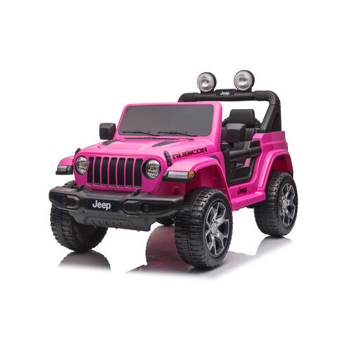 Voiture electrique enfànt Jeep Jeep Wrangler Rubicon 12V Voiture électrique enfant Rose