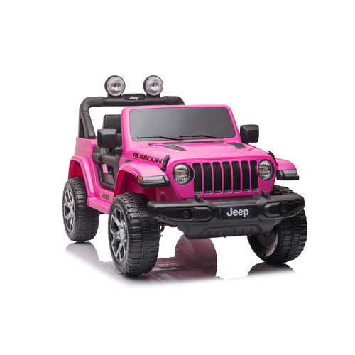 Voiture electrique enfànt Jeep Jeep Wrangler Rubicon 12V Voiture électrique enfant Rose