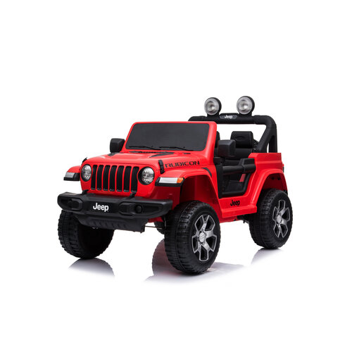 Voiture electrique enfànt Jeep Jeep Wrangler Rubicon 12V Voiture électrique enfant Rouge