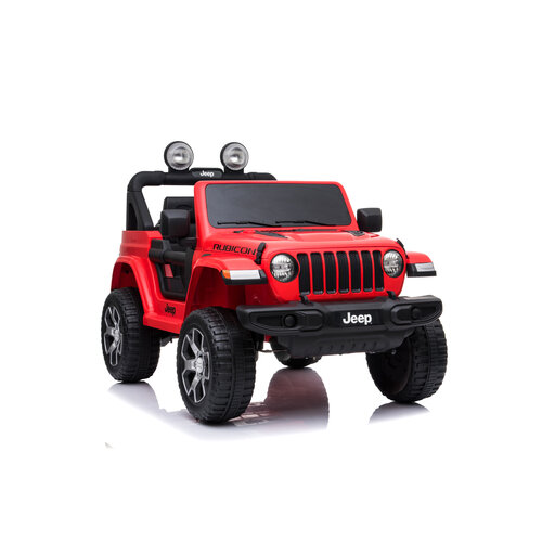 Voiture electrique enfànt Jeep Jeep Wrangler Rubicon 12V Voiture électrique enfant Rouge