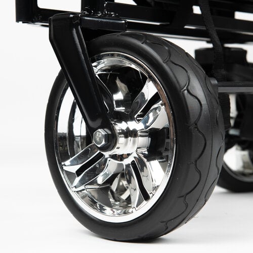FINOOS FINOOS - Chariot pliable avec toit et accessoires - Grise FINOOS FINOOS - Chariot pliable avec toit et accessoires - Grise