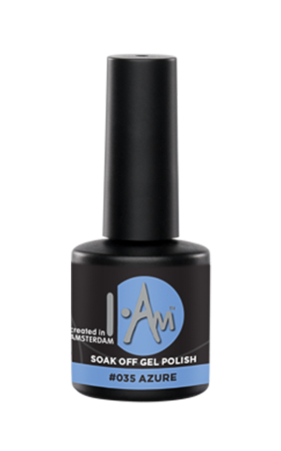 I.Am Soak Off Gel Polish #035 Azure (7ml) I.Am Soak Off Gel Polish #035 Azure (7ml)