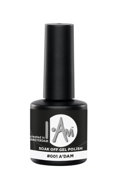 I.Am Soak Off Gel Polish #001 A'dam (7ml) I.Am Soak Off Gel Polish #001 A'dam (7ml)