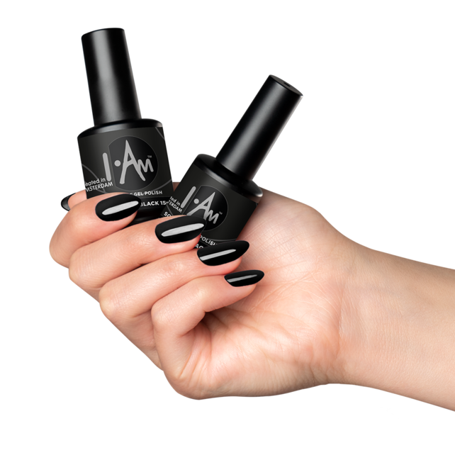 I.Am Soak Off Gel Polish #067 Back 2 Black (7ml)