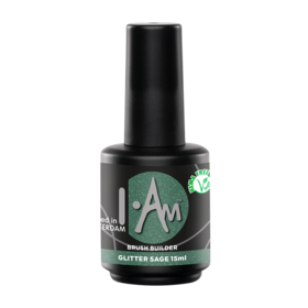 I.Am Brush Builder Glitter Sage (15ml)