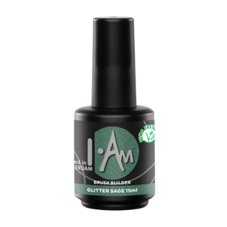 I.Am Brush Builder Glitter Sage (15ml)