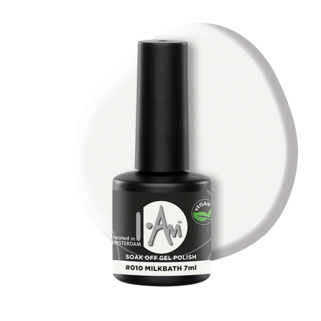 I.Am Soak Off Gel Polish #010 Milkbath (7ml) I.Am Soak Off Gel Polish #010 Milkbath (7ml)