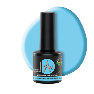 I.Am Soak Off Gel Polish #012 Singing The Blues (7ml)