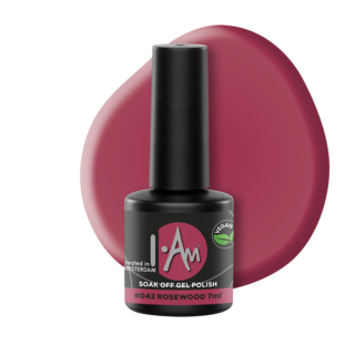 I.Am Soak Off Gel Polish #042 Rosewood (7ml)