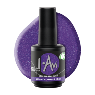 Soak Off Gel Polish #158 Acid Purple (15ml)
