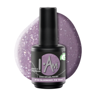 Soak Off Gel Polish #136 Blueberry Pie (15ml)