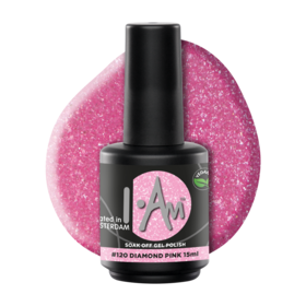 I.Am Soak Off Gel Polish #120 Diamond Pink (15ml)