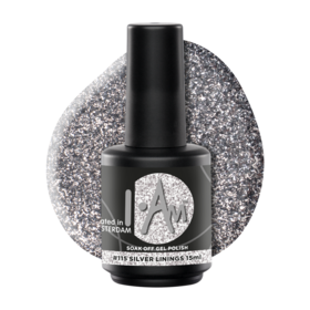 I.Am Soak Off Gel Polish #115 Silver Linings (15ml)