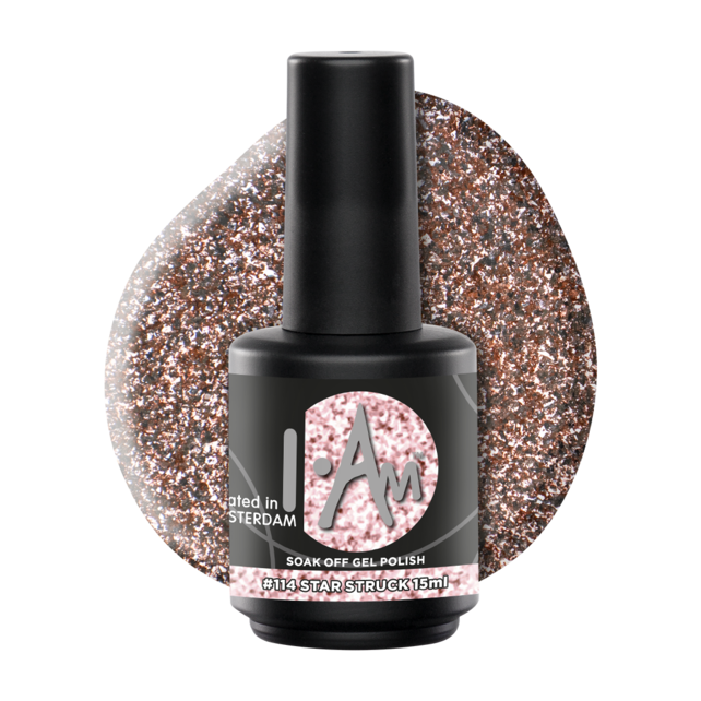 I.Am Soak Off Gel Polish #114 Star Struck (15ml) I.Am Soak Off Gel Polish #114 Star Struck (15ml)