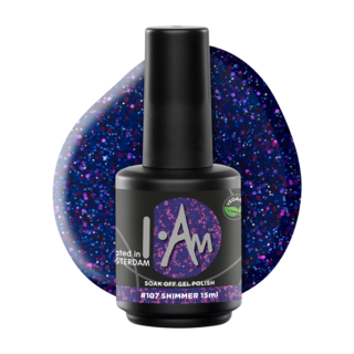 I.Am Soak Off Gel Polish #107 Shimmer (15ml)