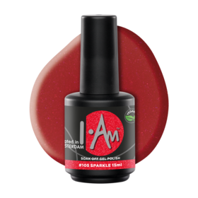I.Am Soak Off Gel Polish #105 Sparkle (15ml)