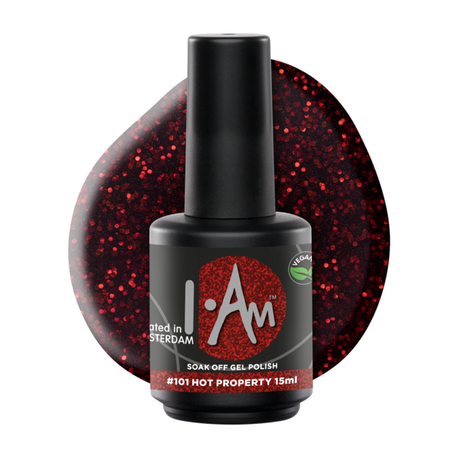 I.Am Soak Off Gel Polish #101 Hot Property (15ml) I.Am Soak Off Gel Polish #101 Hot Property (15ml)