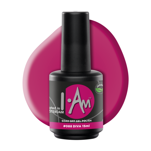 I.Am Soak Off Gel Polish #088 Diva (15ml)
