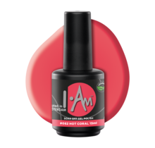 I.Am Soak Off Gel Polish #082 Hot Coral (15ml)