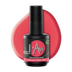 I.Am Soak Off Gel Polish #082 Hot Coral (15ml)
