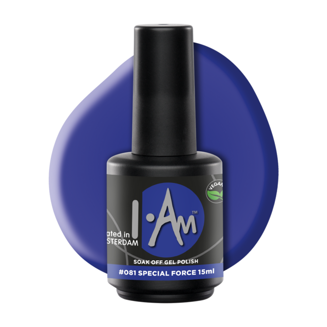 I.Am Soak Off Gel Polish #081 Special Force (15ml)