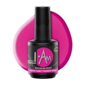 I.Am Soak Off Gel Polish #076 Funky Fuchsia (15ml)