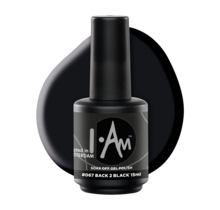 I.Am Soak Off Gel Polish #067 Back 2 Black (15ml)