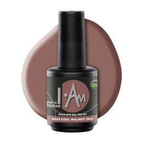 I.Am Soak Off Gel Polish #053 Cool Walnut (15ml)