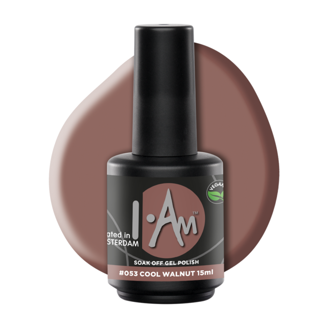 I.Am Soak Off Gel Polish #053 Cool Walnut (15ml) I.Am Soak Off Gel Polish #053 Cool Walnut (15ml)