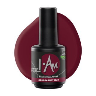 I.Am Soak Off Gel Polish #052 Garnet (15ml)