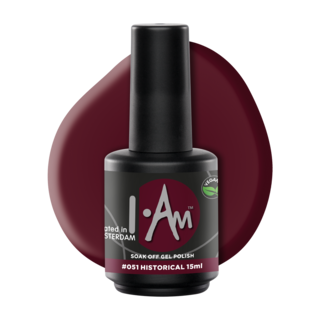 I.Am Soak Off Gel Polish #051 Historical (15ml)