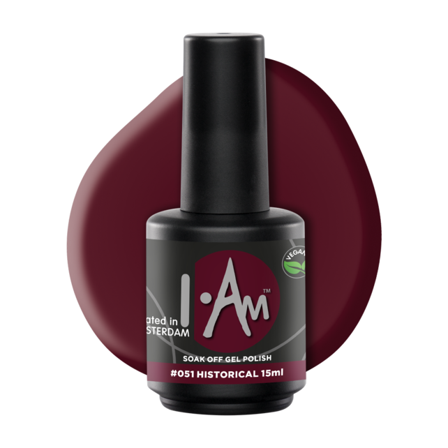 I.Am Soak Off Gel Polish #051 Historical (15ml)