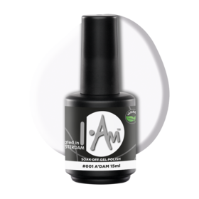 I.Am Soak Off Gel Polish #001 A'dam (15ml)