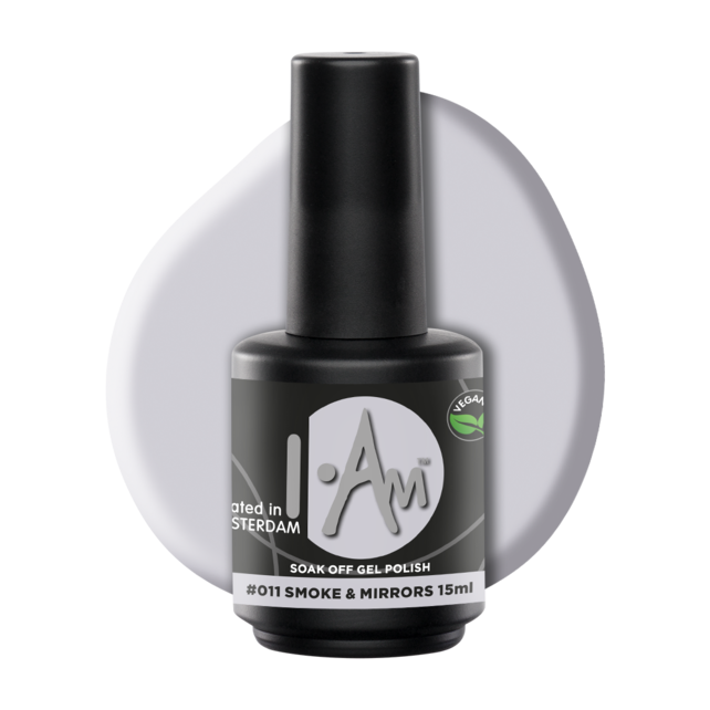 I.Am Soak Off Gel Polish #011 Smoke & Mirrors (15ml) I.Am Soak Off Gel Polish #011 Smoke & Mirrors (15ml)