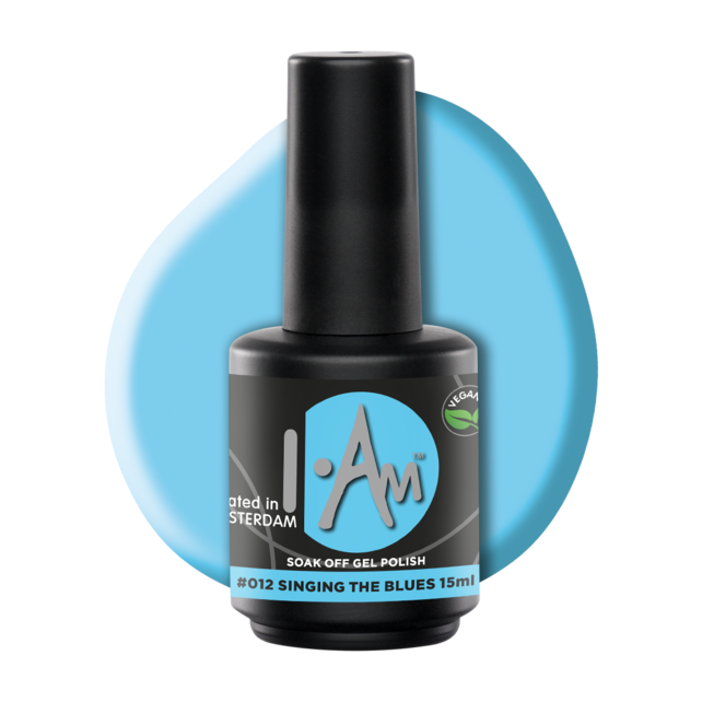 I.Am Soak Off Gel Polish #012 Singing The Blues (15ml) I.Am Soak Off Gel Polish #012 Singing The Blues (15ml)