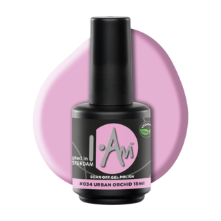I.Am Soak Off Gel Polish #034 Urban Orchid (15ml)