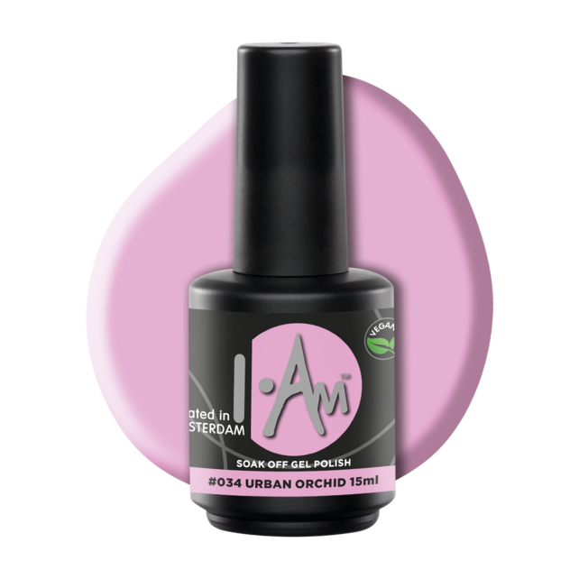 I.Am Soak Off Gel Polish #034 Urban Orchid (15ml) I.Am Soak Off Gel Polish #034 Urban Orchid (15ml)