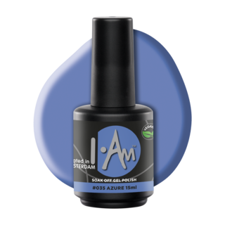 I.Am Soak Off Gel Polish #035 Azure (15ml)