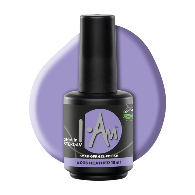 I.Am Soak Off Gel Polish #036 Heather (15ml) I.Am Soak Off Gel Polish #036 Heather (15ml)