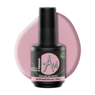 I.Am Soak Off Gel Polish #038 Baring All (15ml)