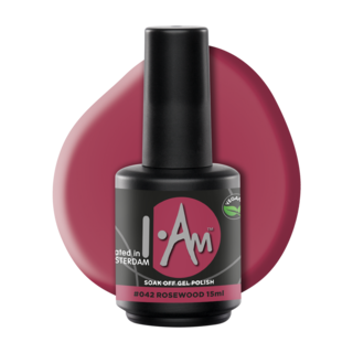 I.Am Soak Off Gel Polish #042 Rosewood (15ml)