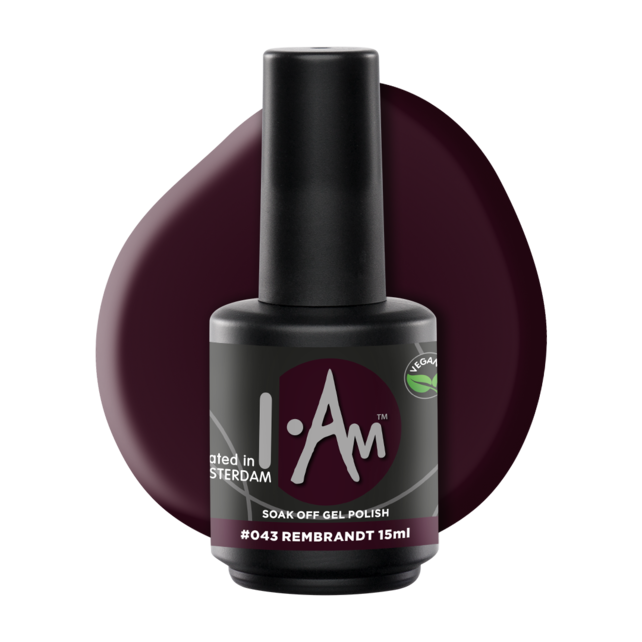 I.Am Soak Off Gel Polish #043 Rembrandt (15ml)